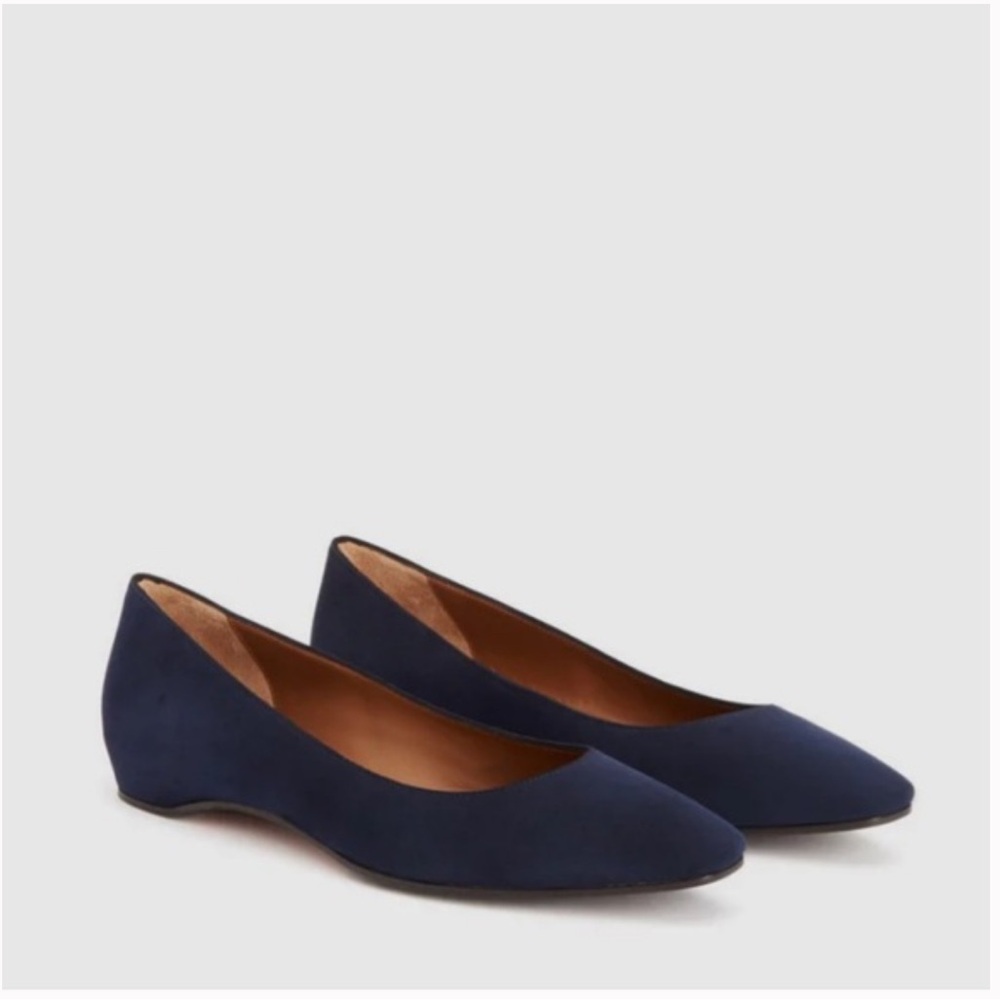 AQUATALIA  marcella  Weatherproof Ballerina Flat In Navy